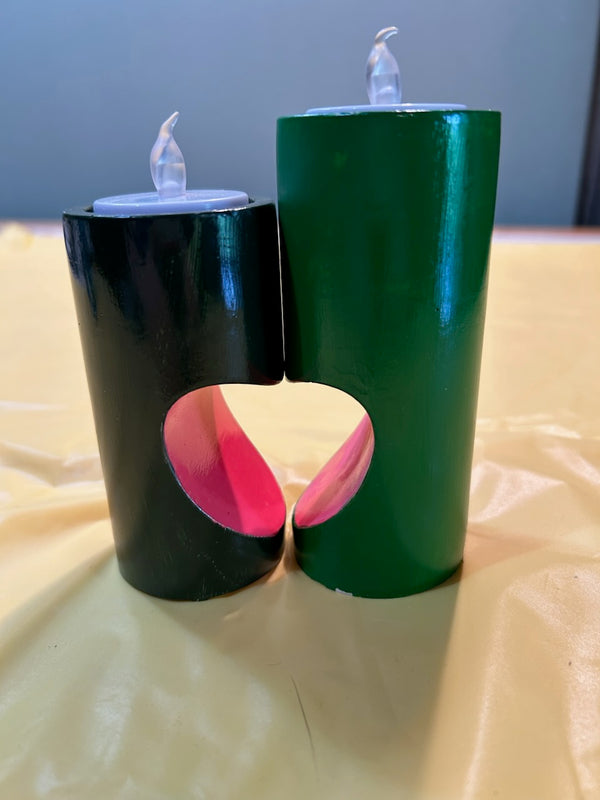 Kissing Candle holders
