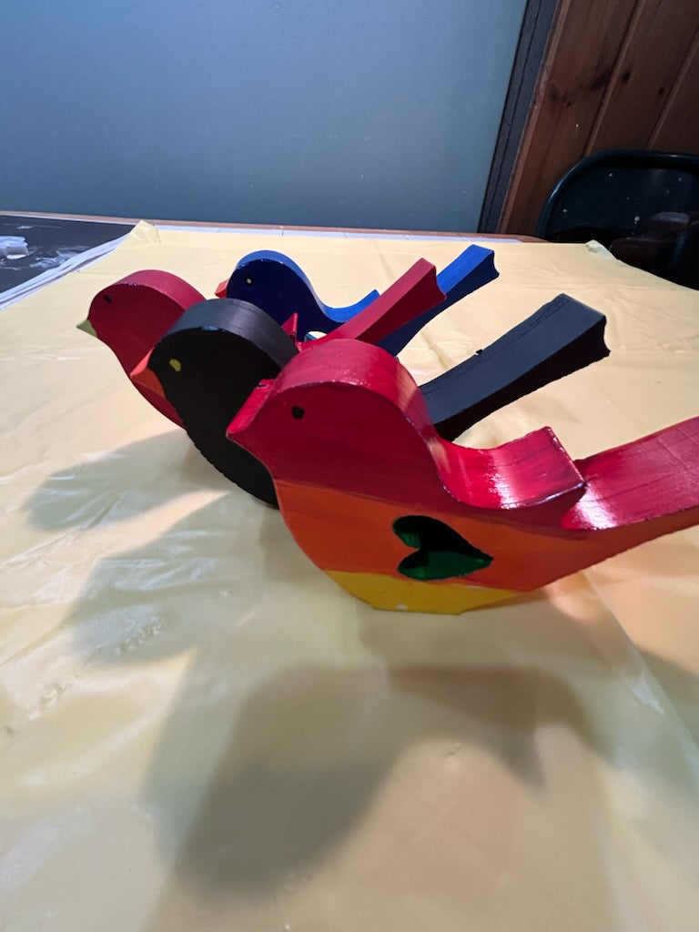 Heart Wing Bird