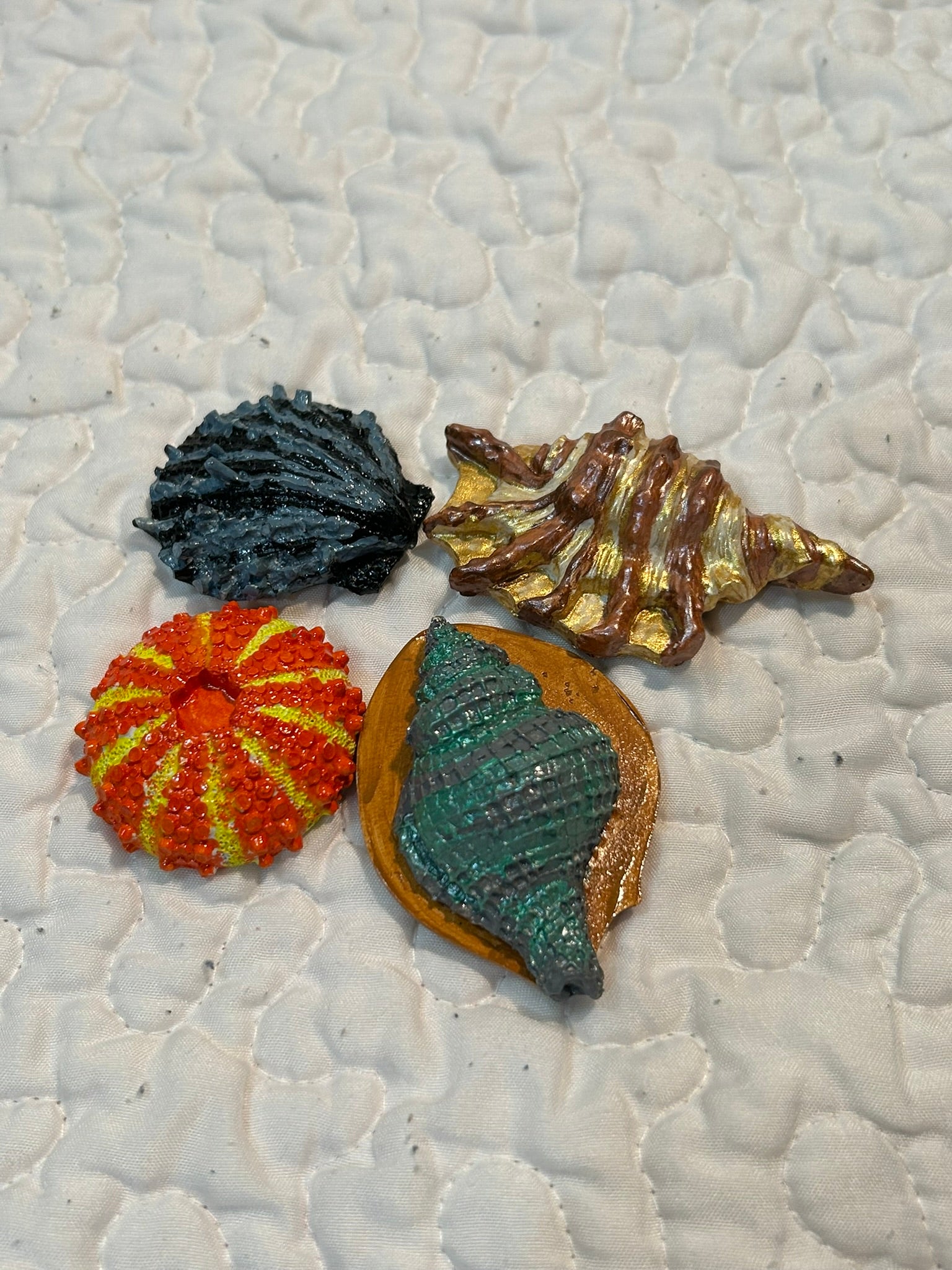 small shells  set of 4