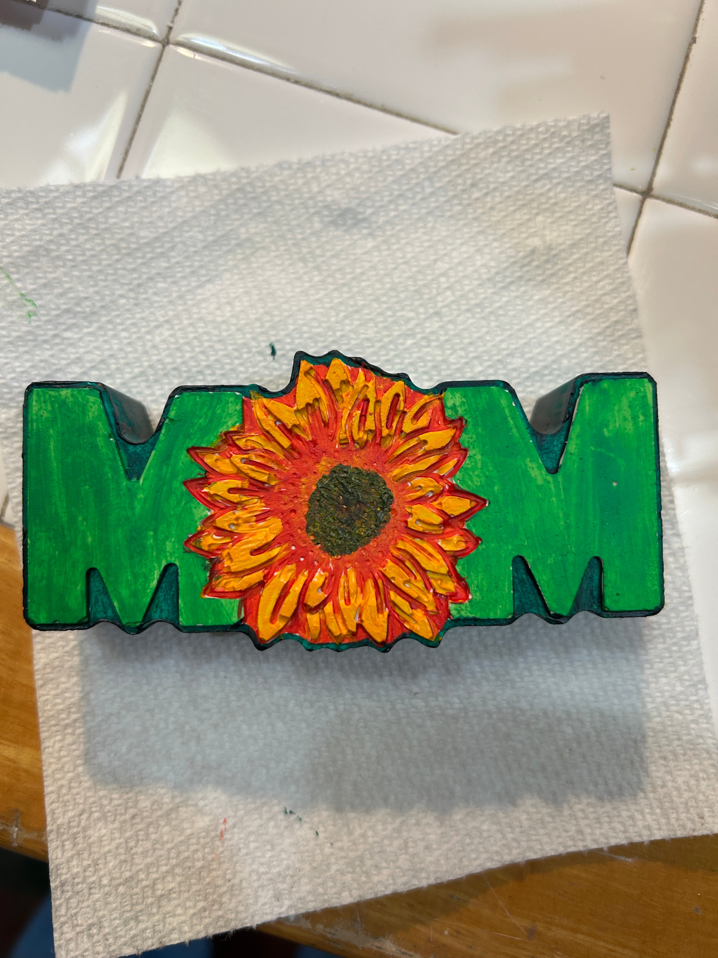 Mom paperweight