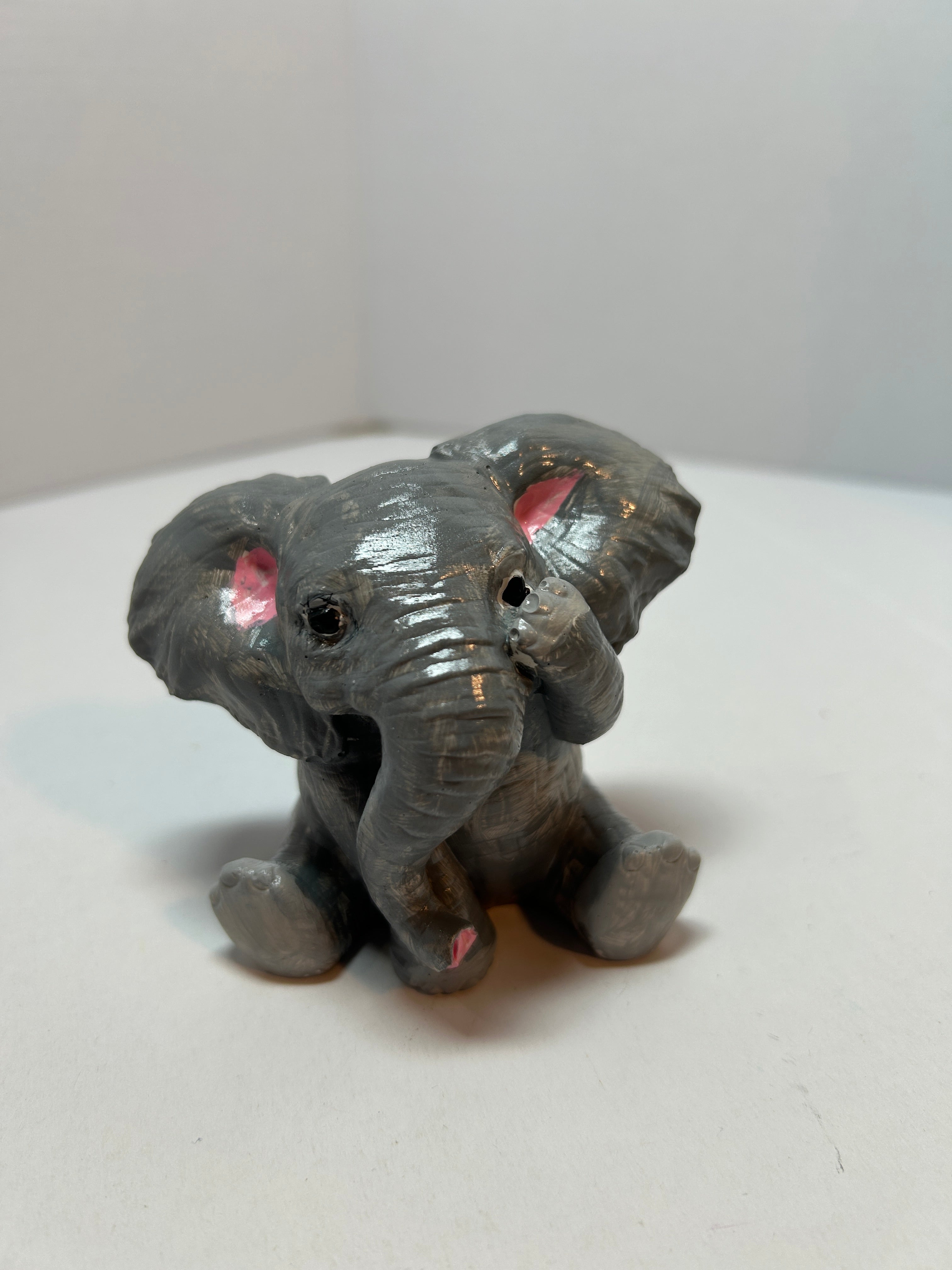 shy elephant