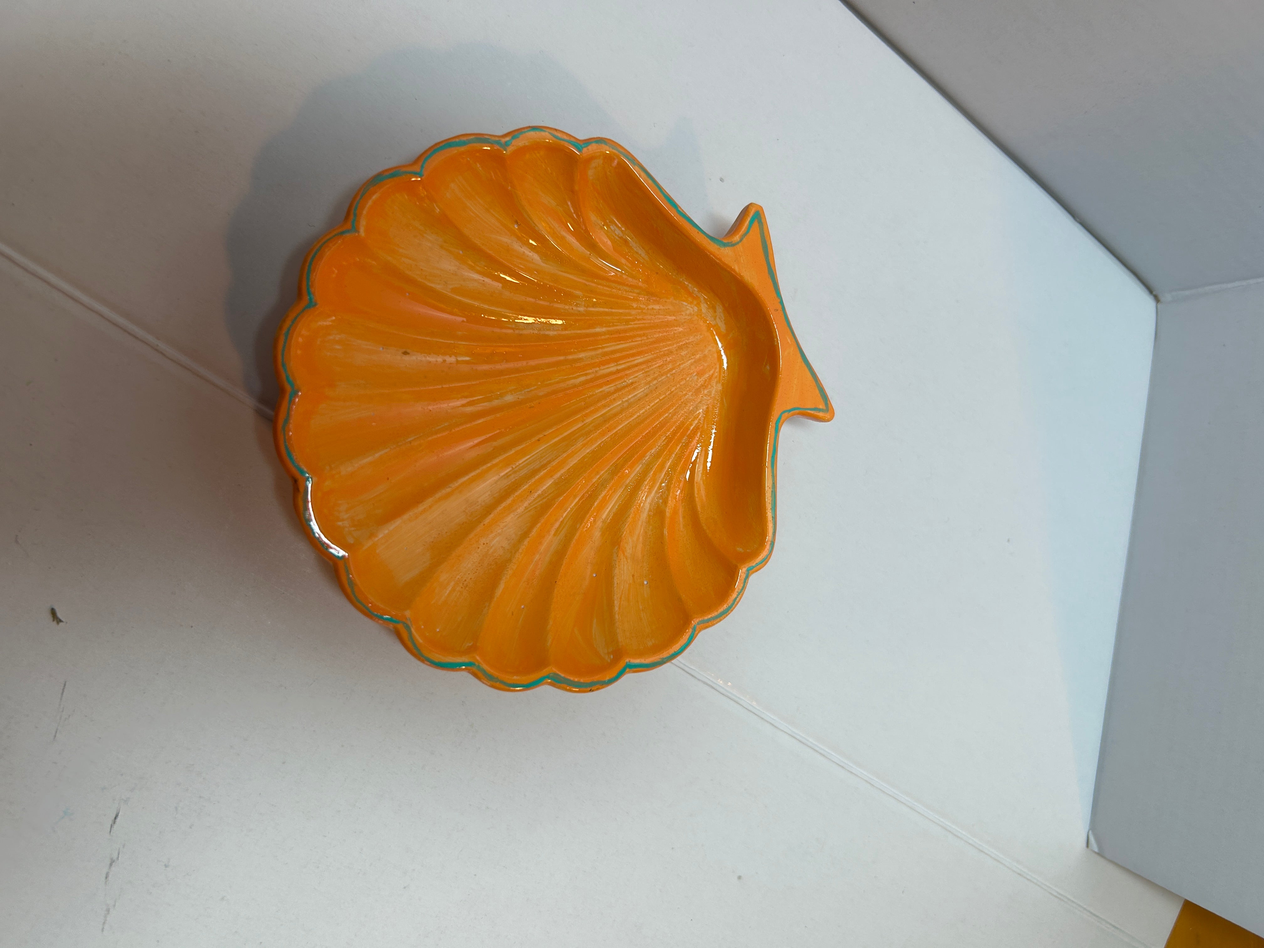 shell trinket tray