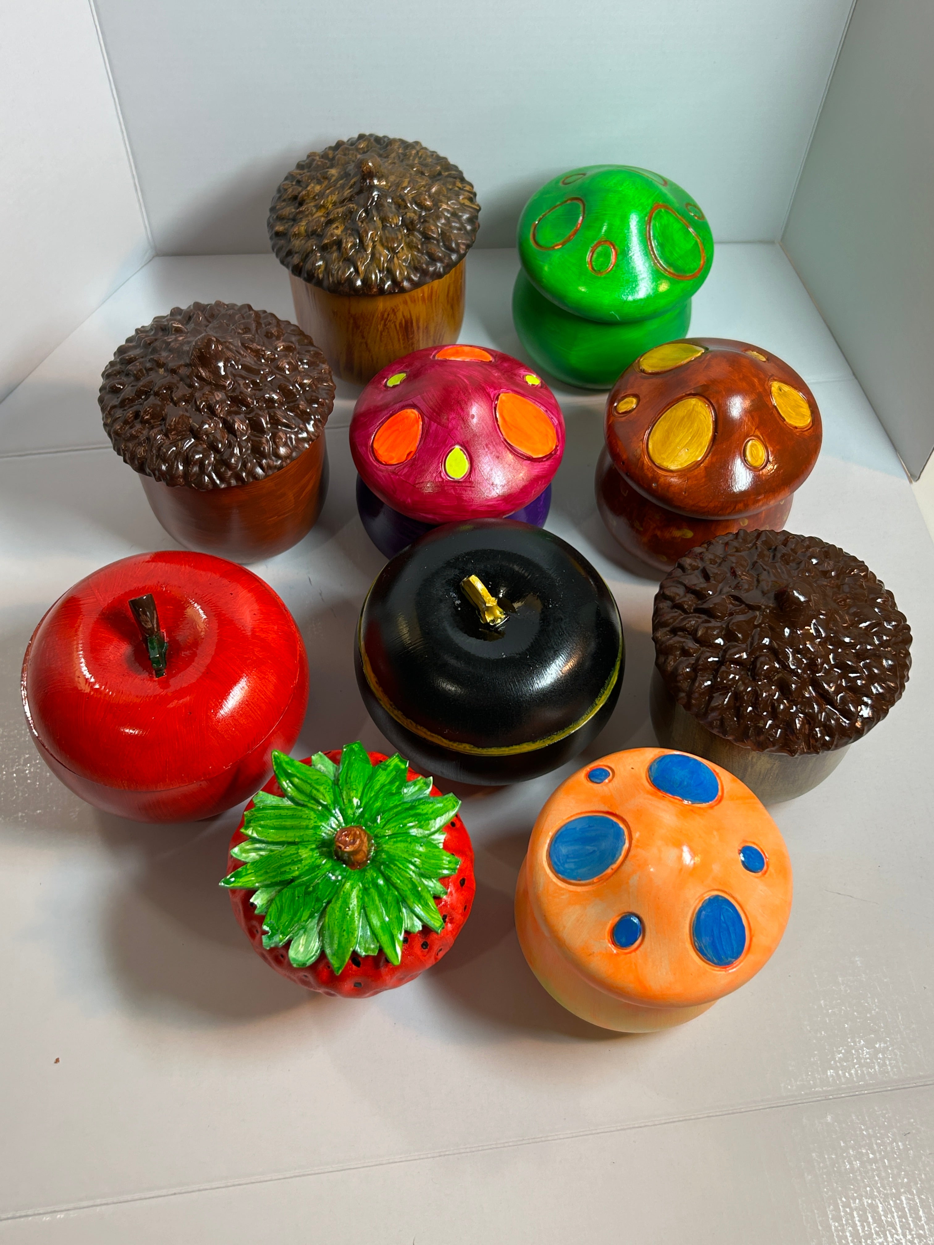 Jars with lids