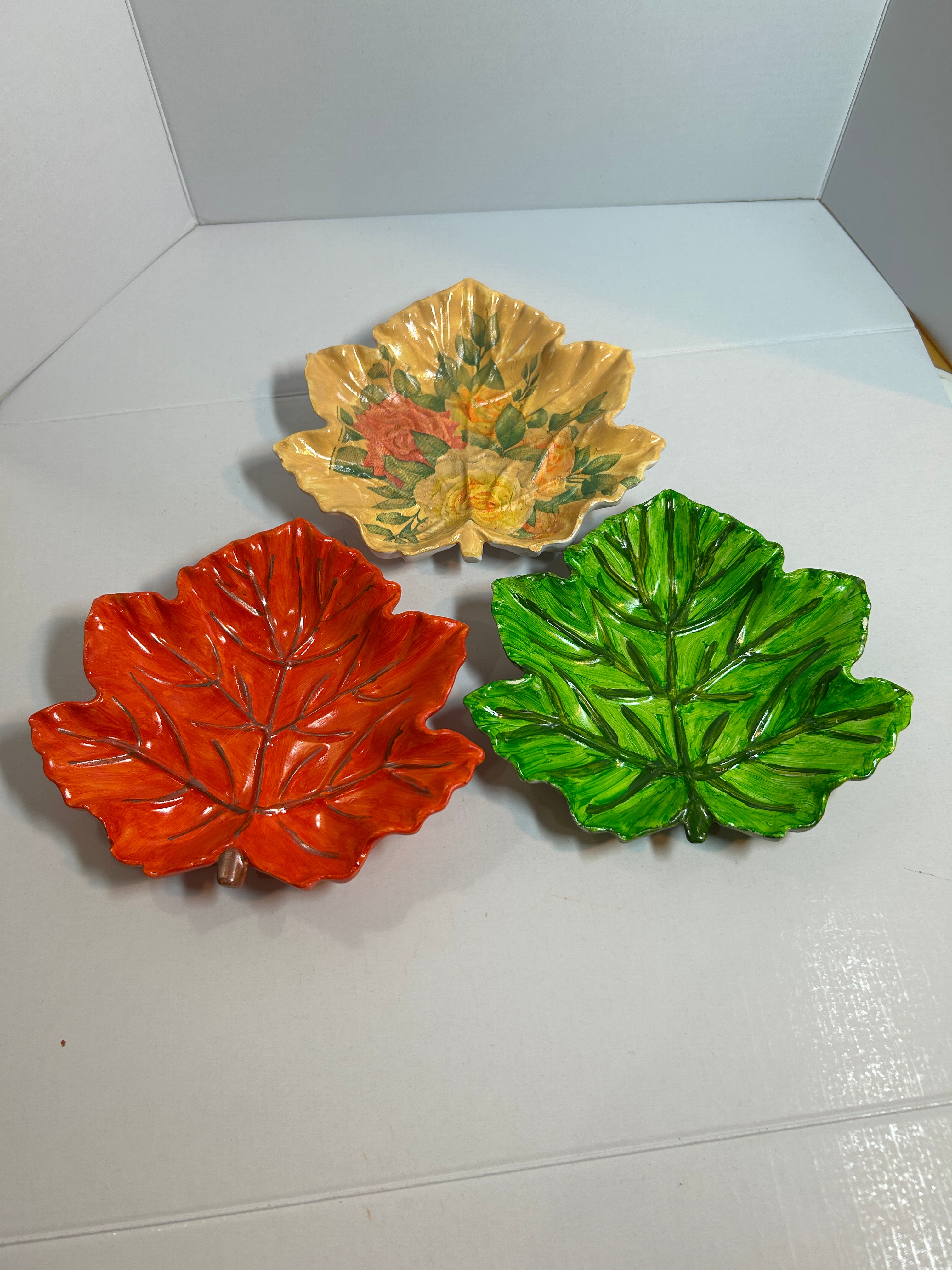 Maple leaf trinket tray