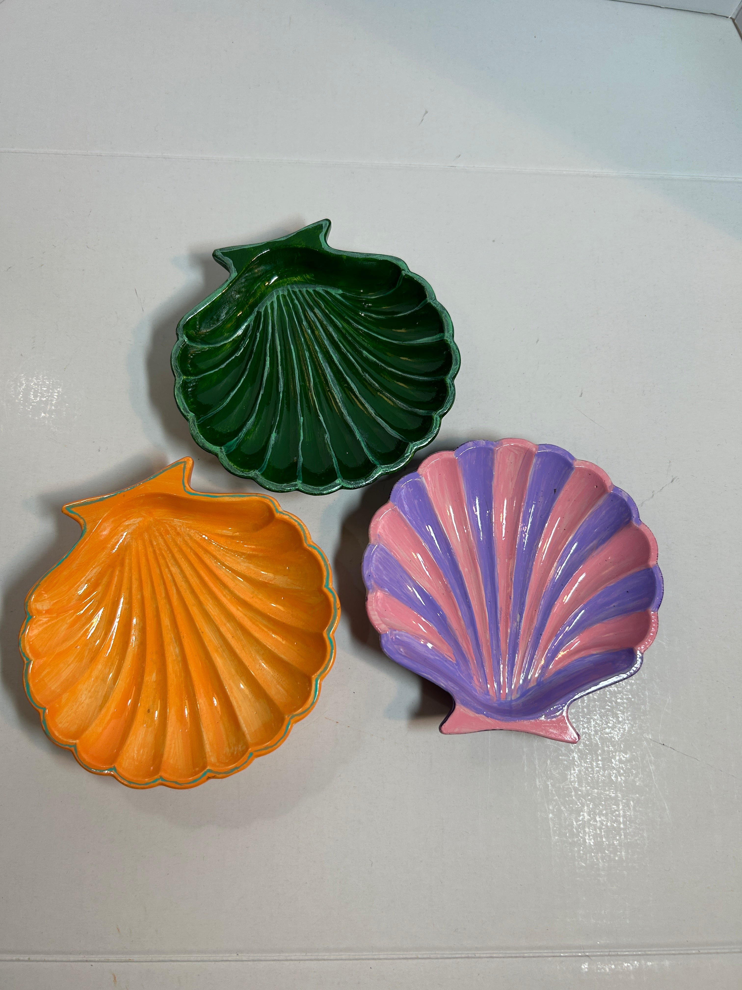 shell trinket tray