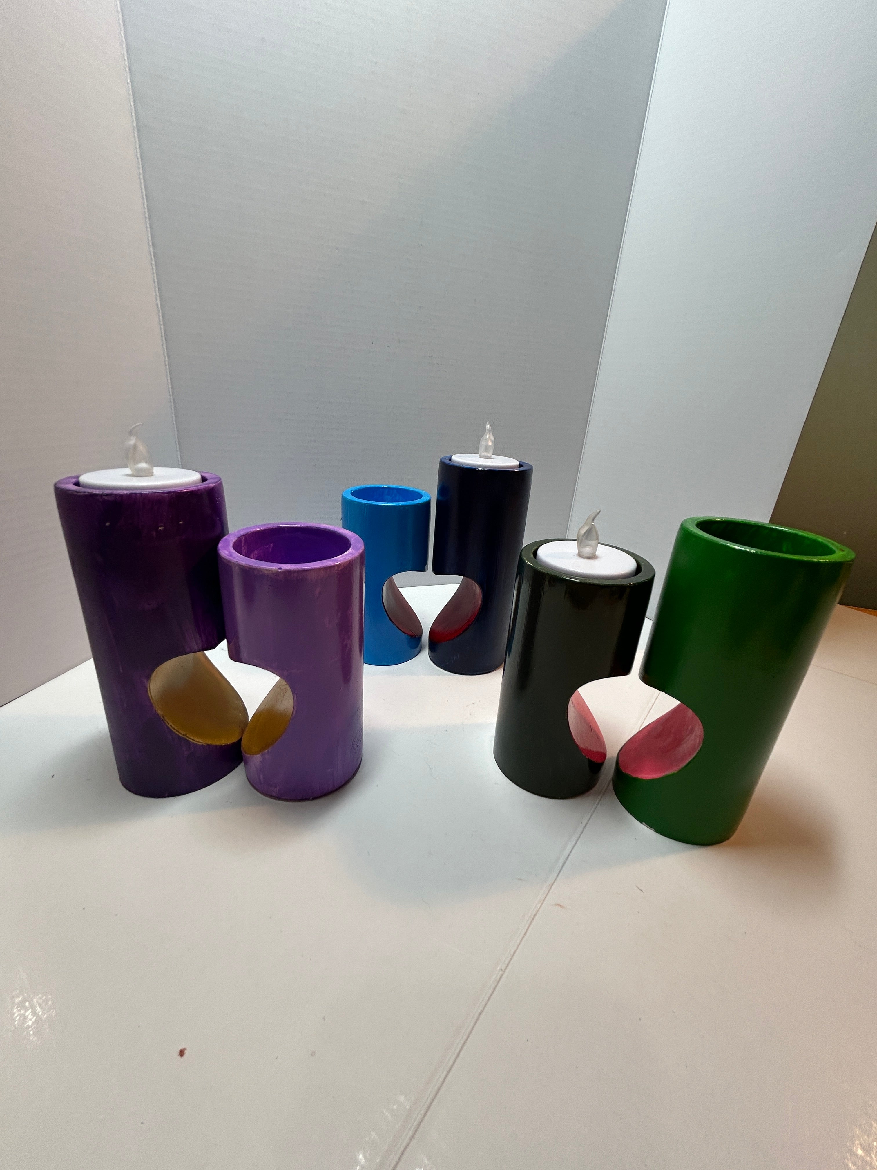Kissing Candle holders