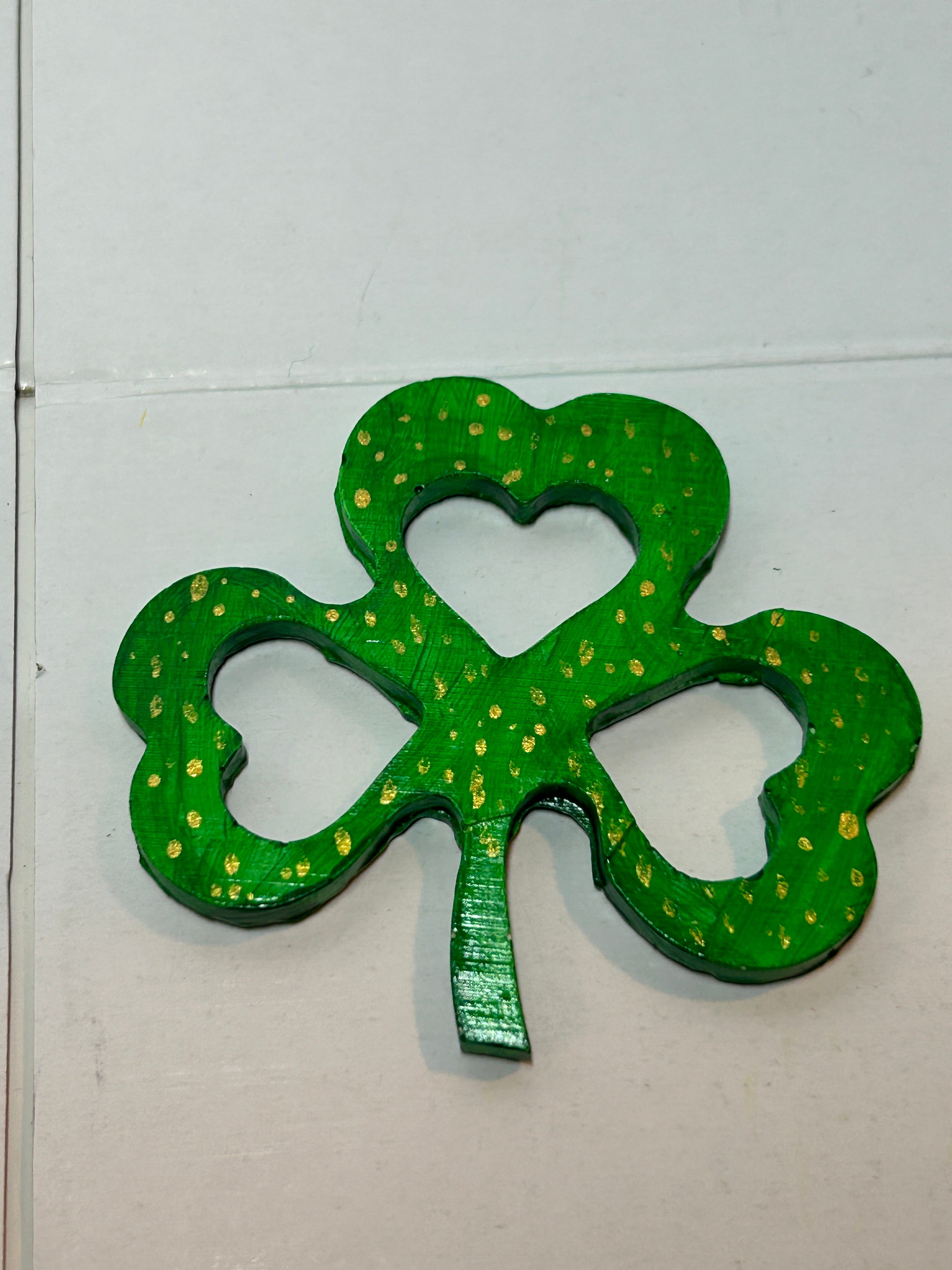 shamrocks paperweight