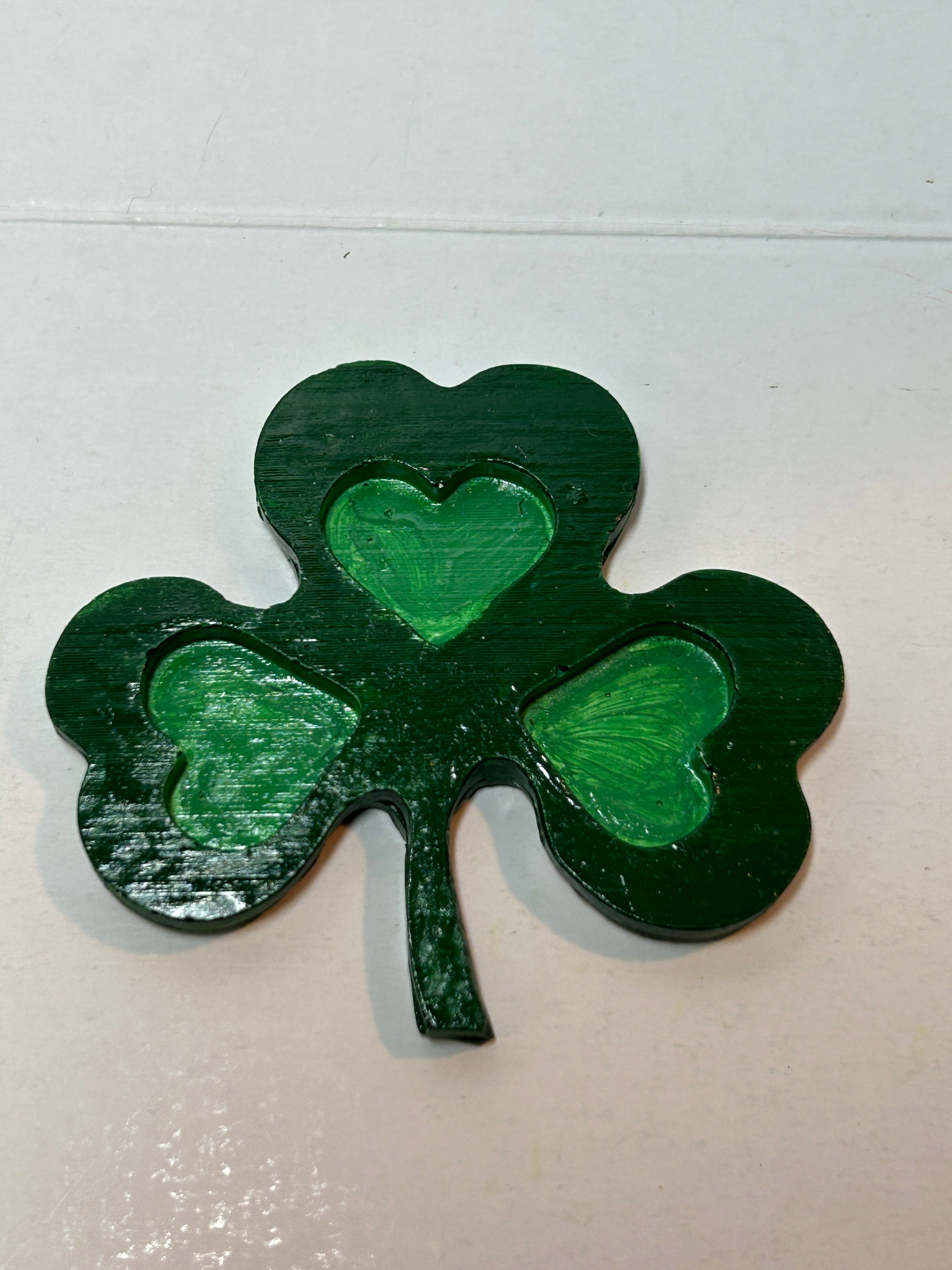 shamrocks paperweight