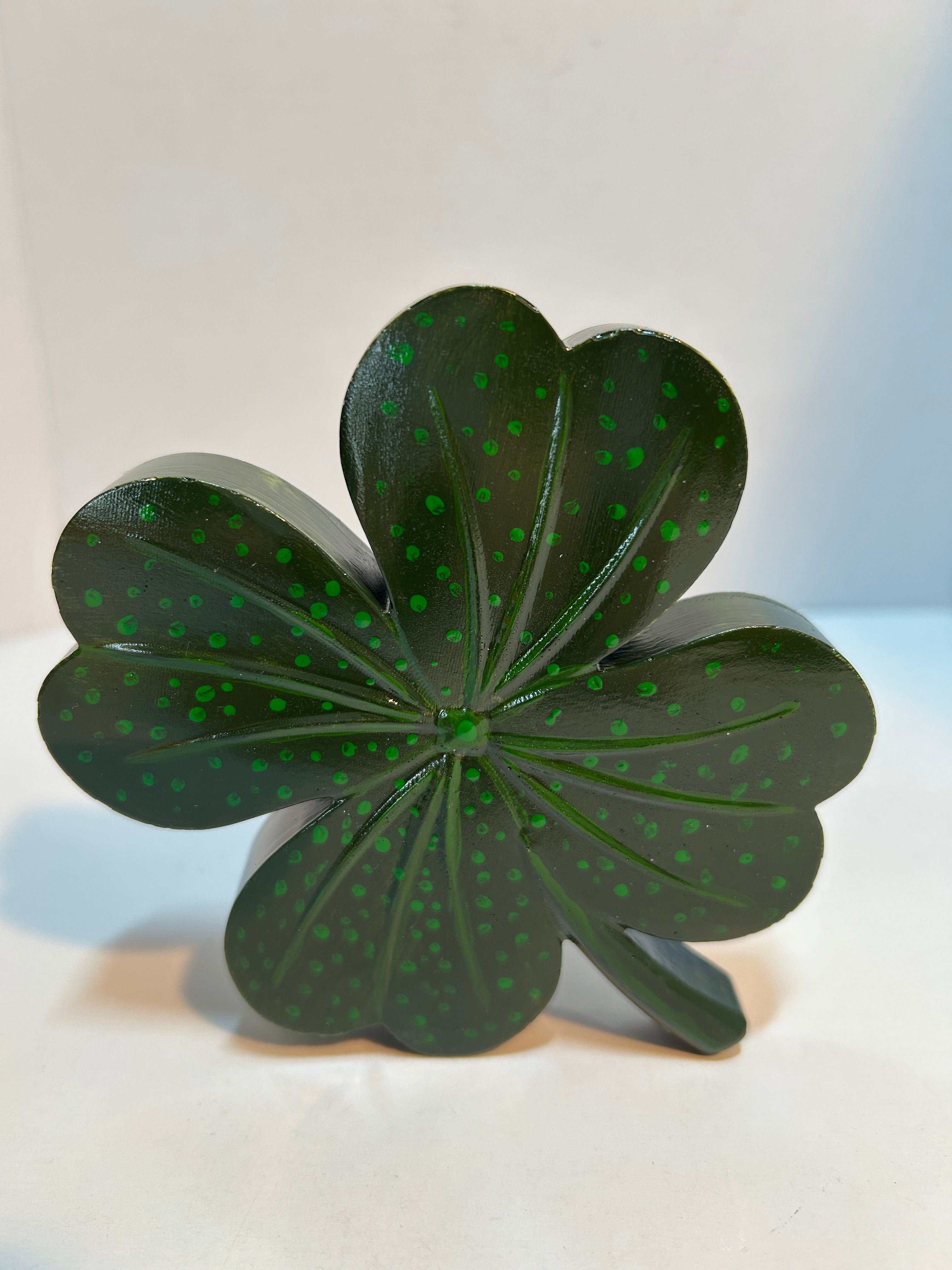 shamrocks paperweight