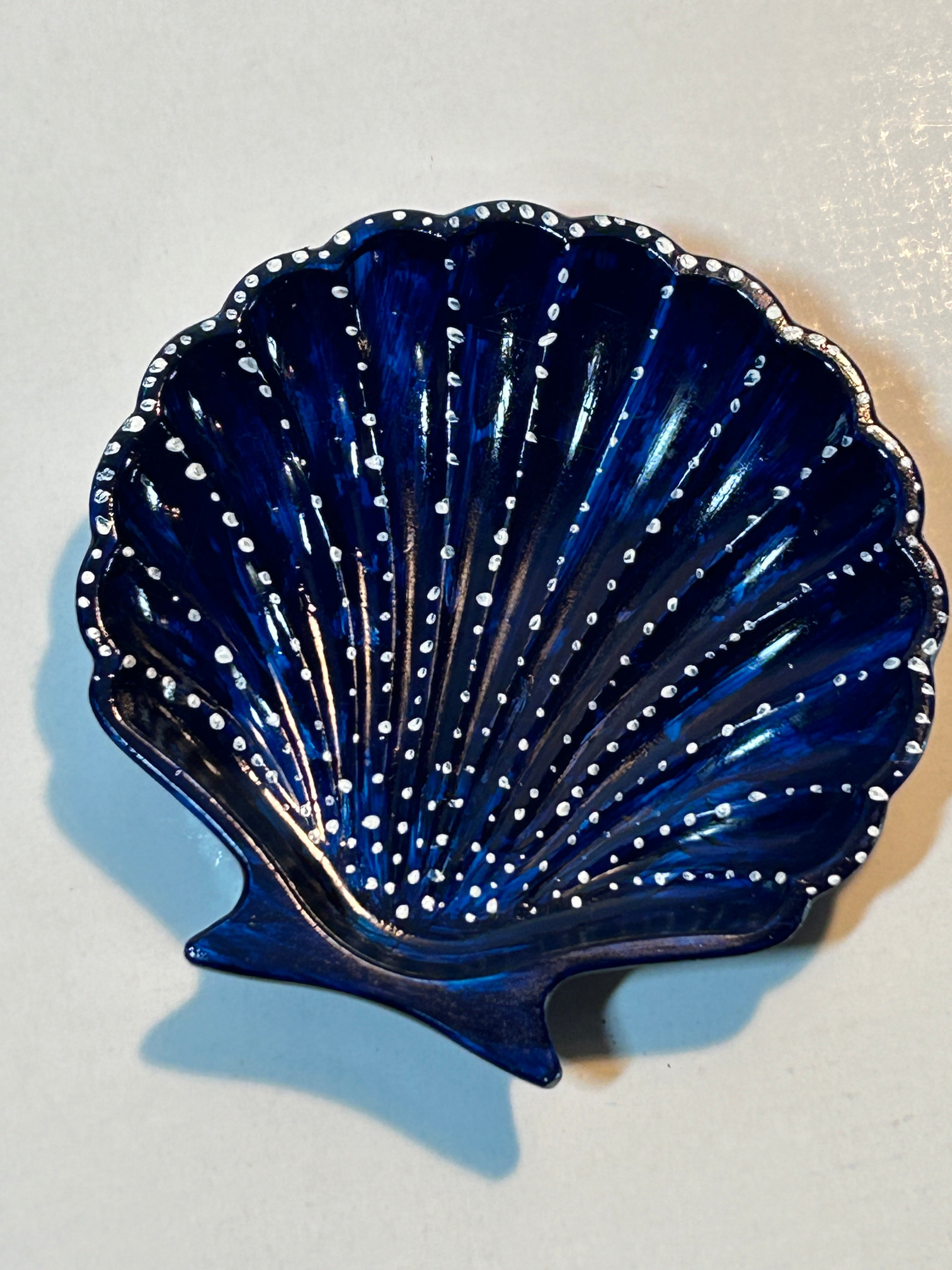 shell trinket tray