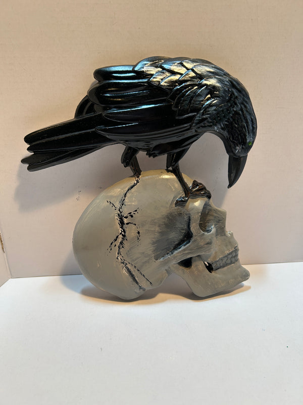 Halloween, hanging skulls