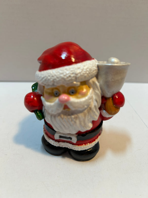 Santa figurine with bell