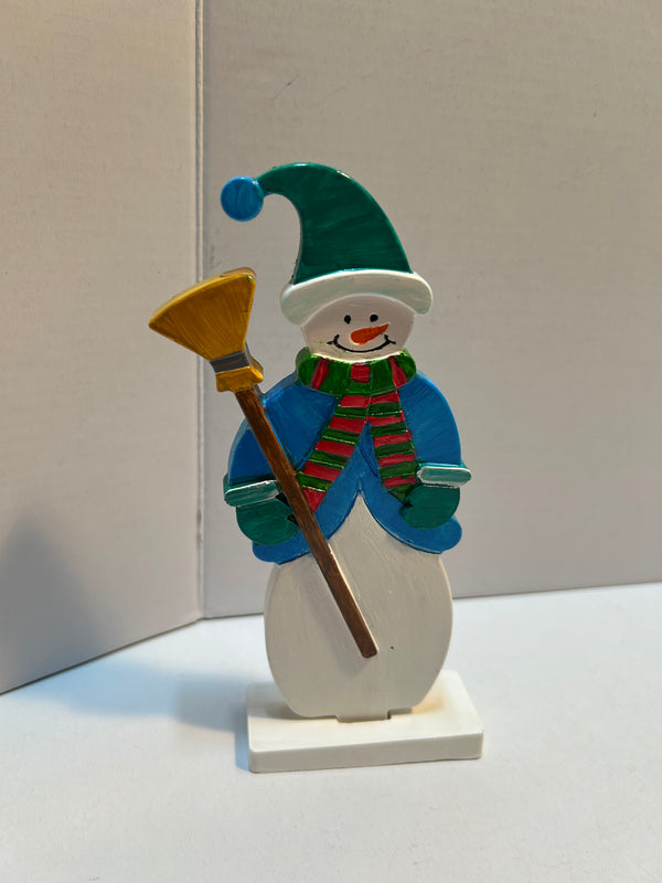 standing snowman