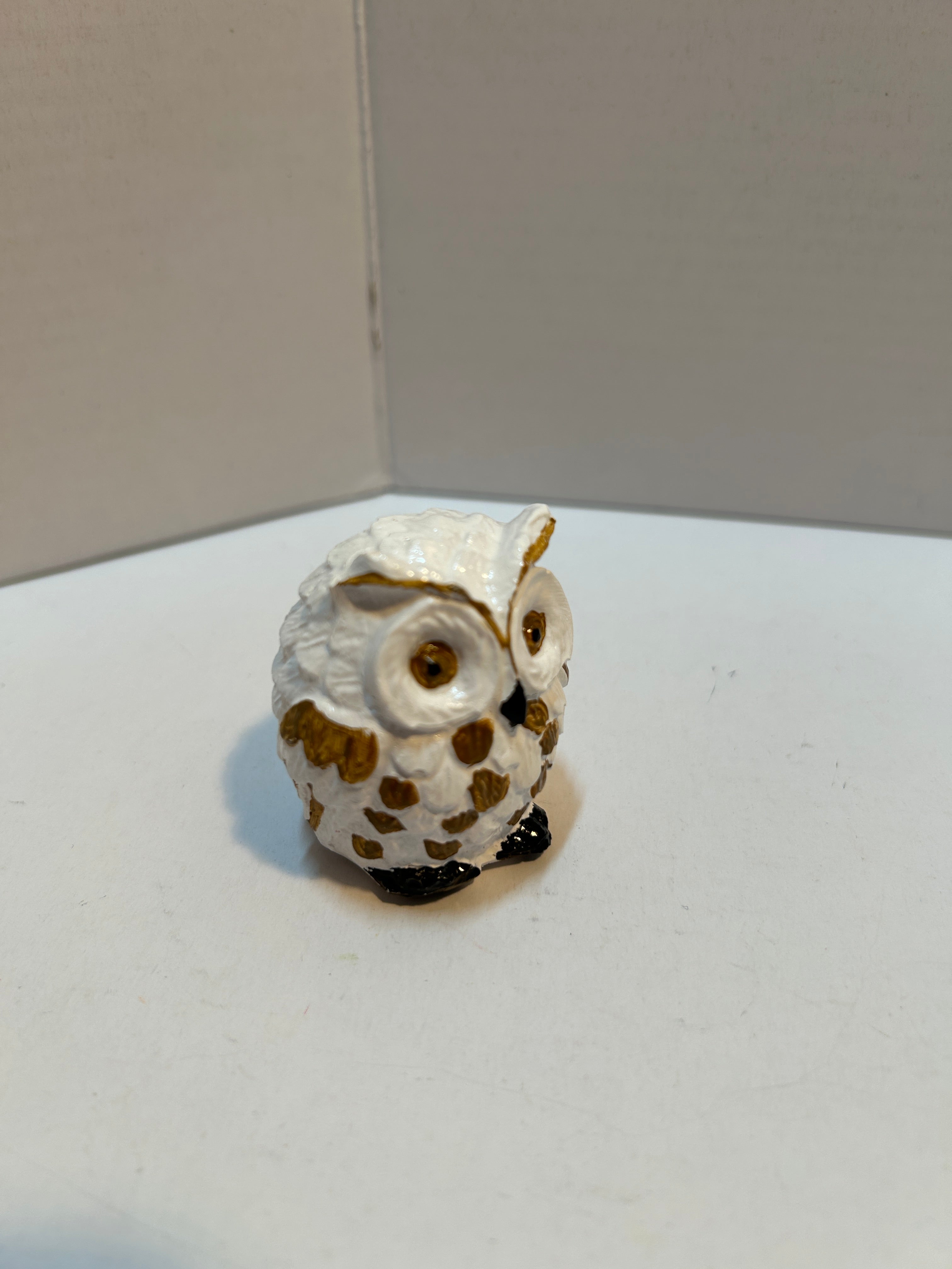 small colorful owls
