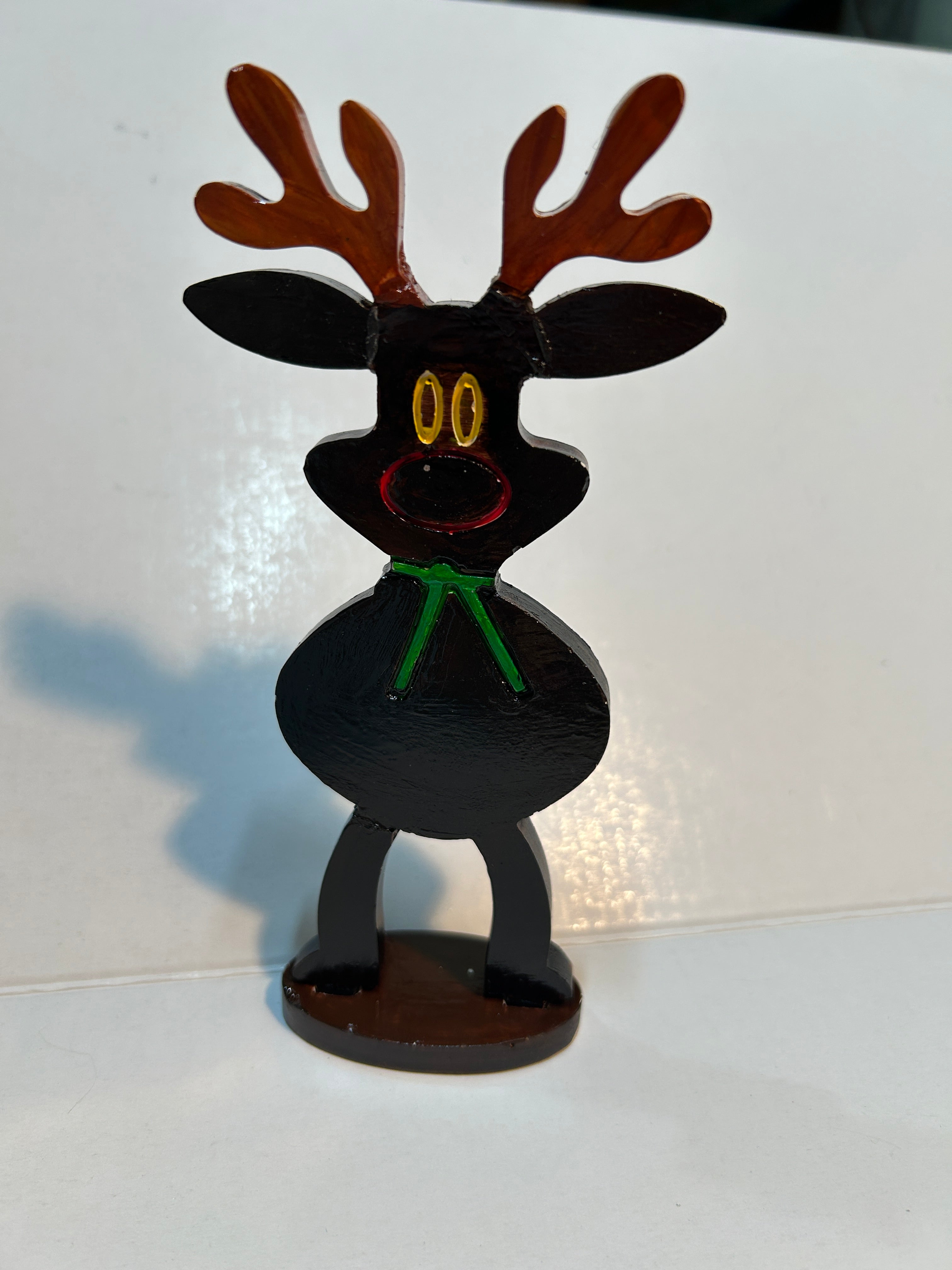 standing reindeer