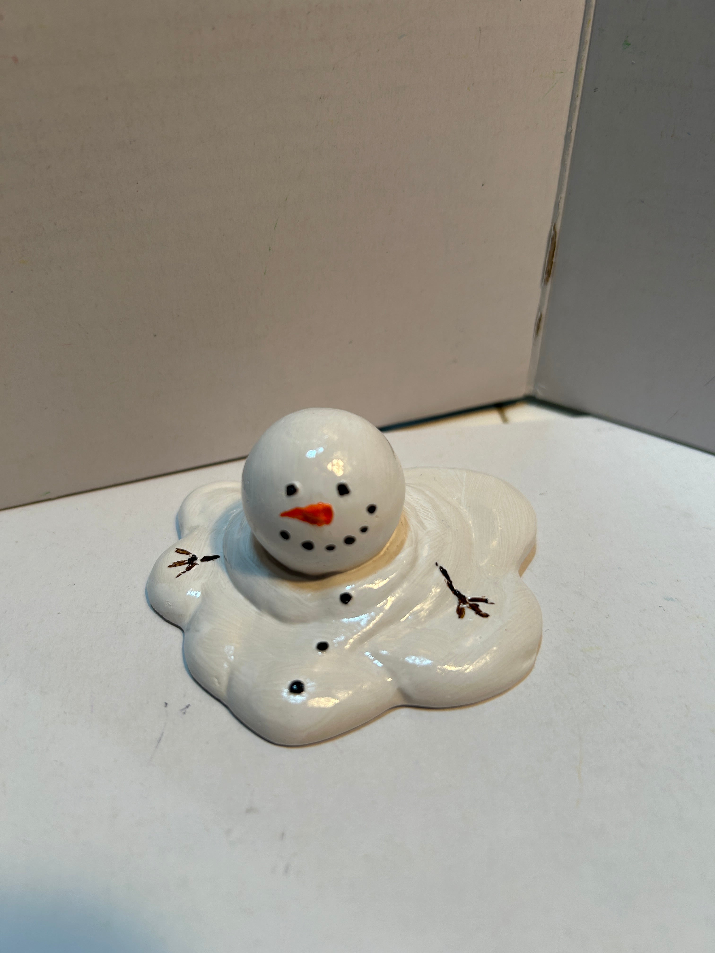 melting snowman