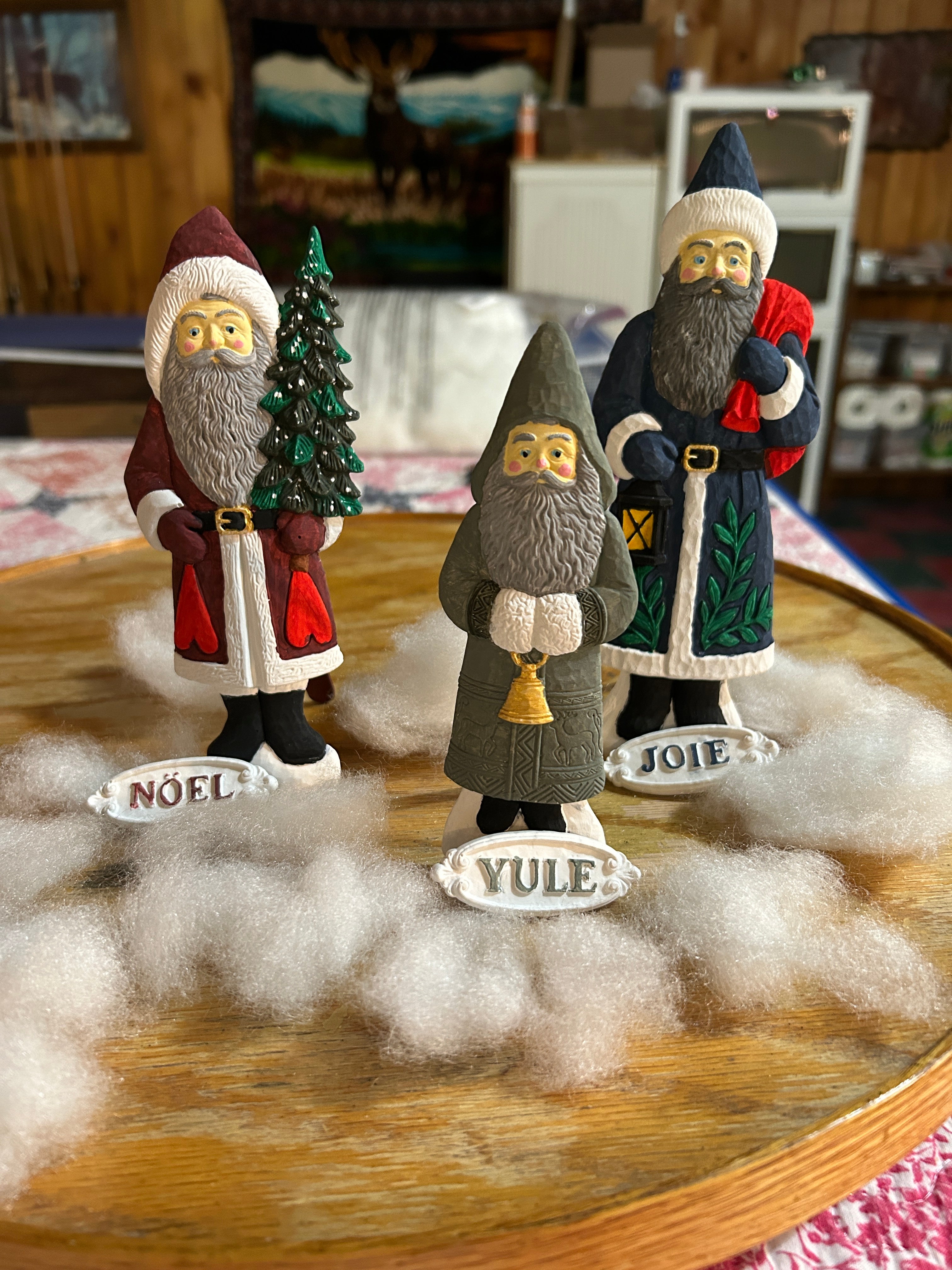 vintage santa set