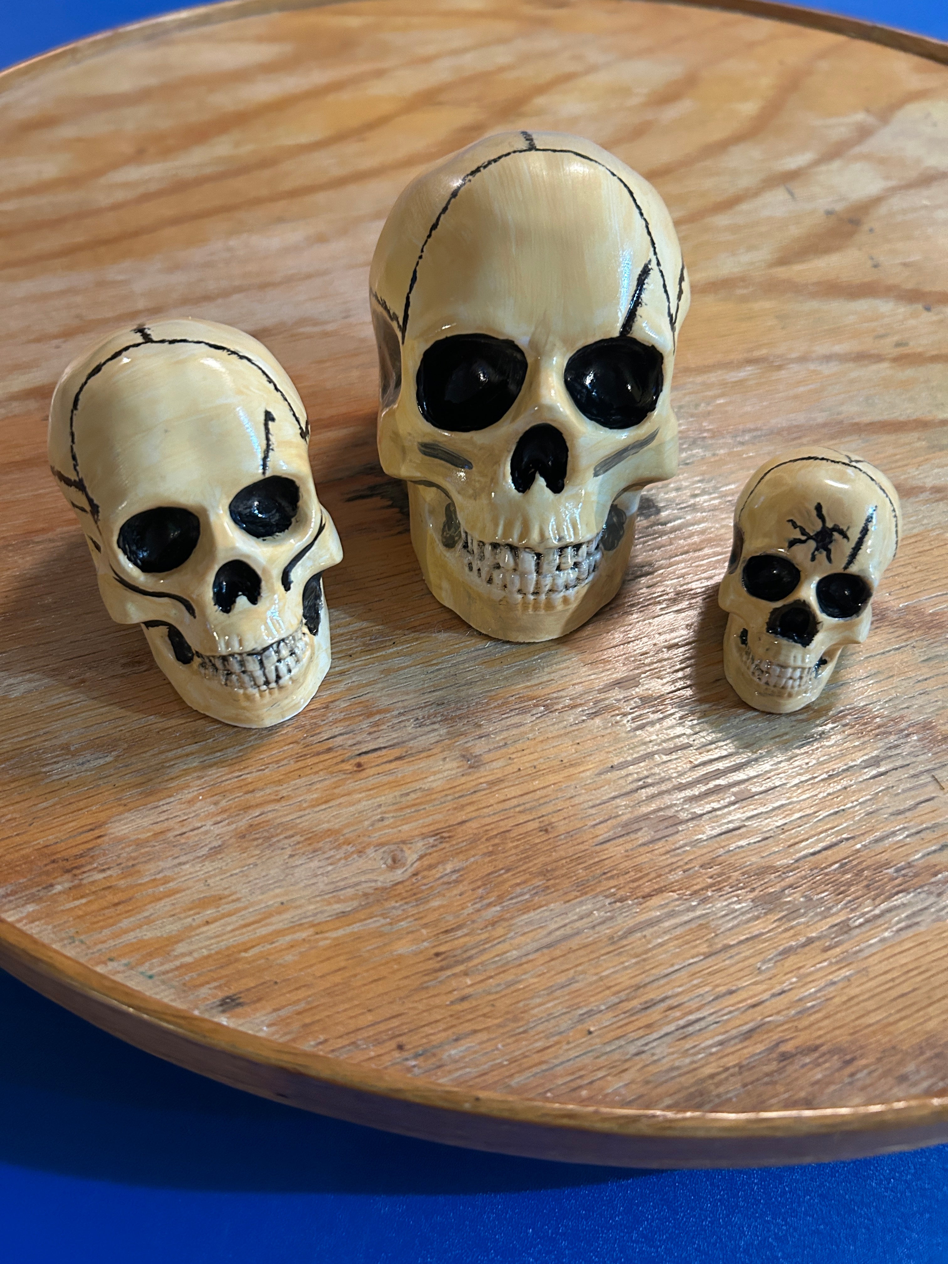 Halloween skulls for decoration