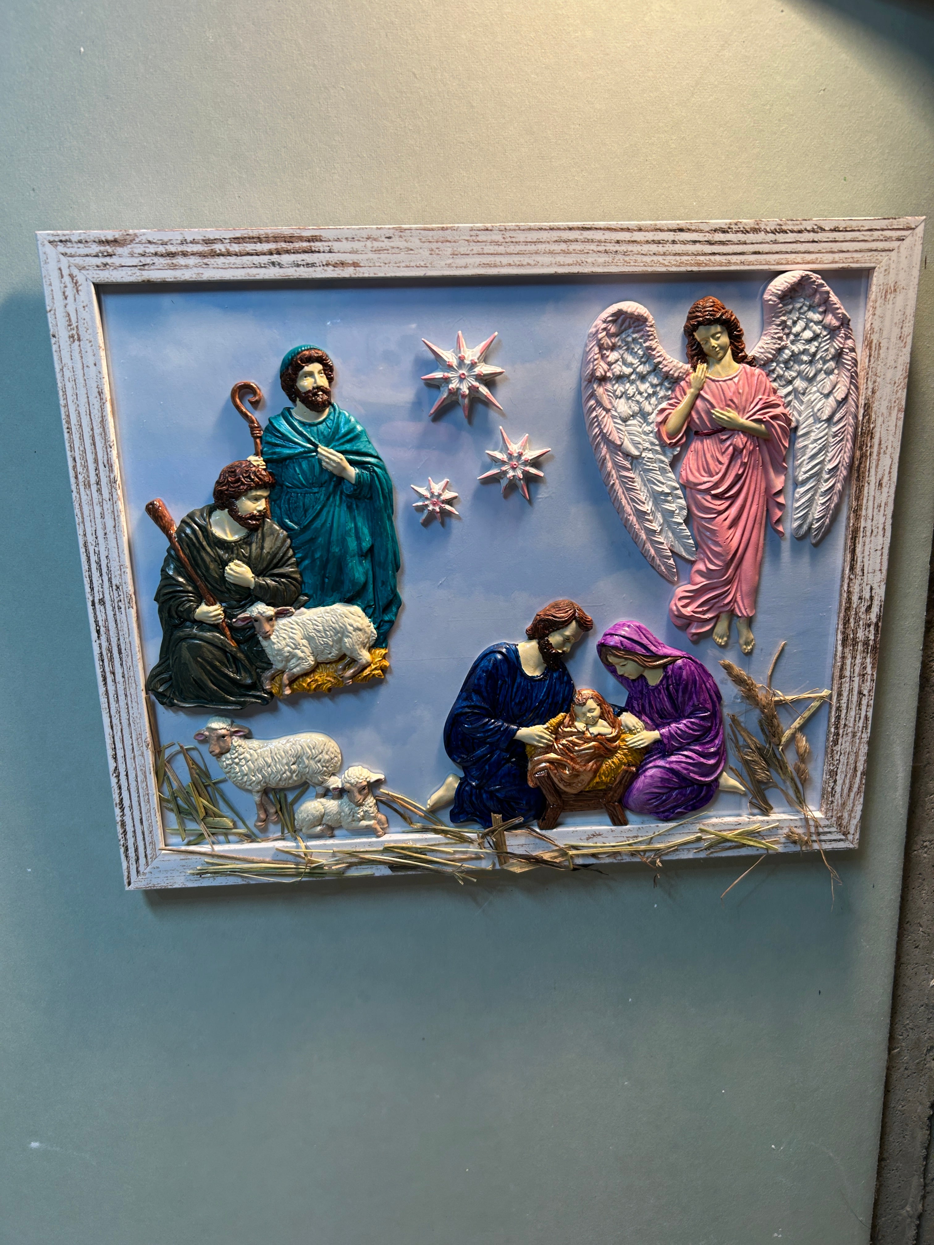 Vintage manger set